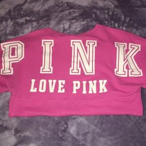 Rare HTF pink crew neck 💛